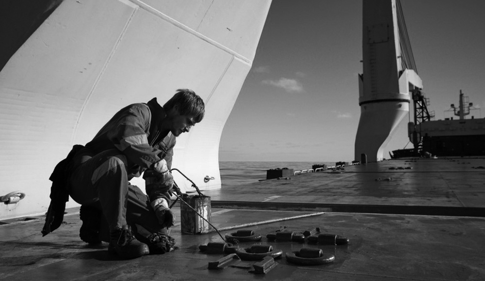 Окрасочные работы на судне