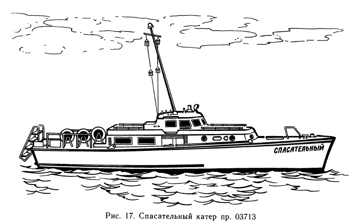 Спасательный катер пр. 03713
