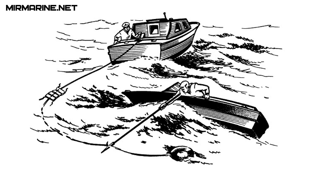 Спасательный катер - действия по тревоге