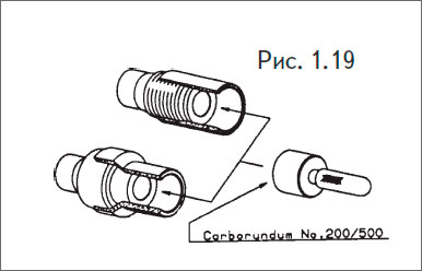 Проверить уплотнительные поверхности и притереть их притиром и пастой 200/500.