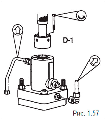 Разобрать и снять подводящую масляную, дренажную и воздушные трубы.