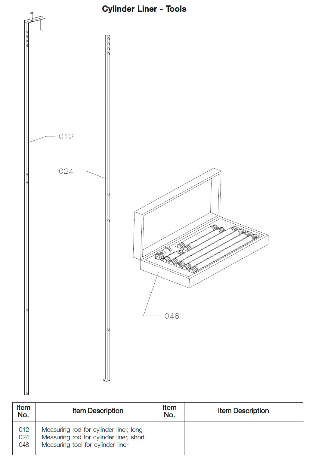 Cylinder Liner - Tools