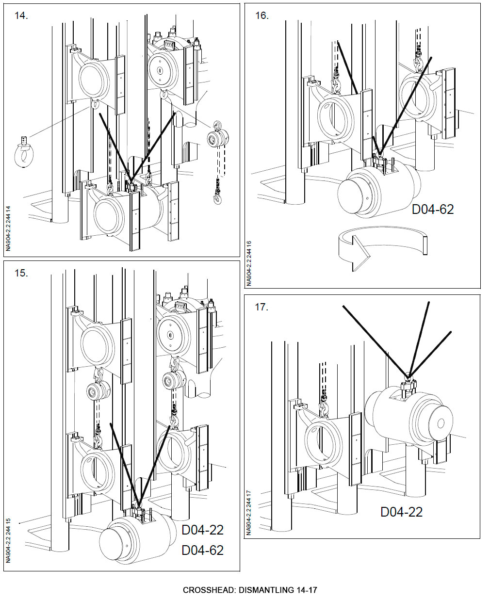 Crosshead: Dismantling
