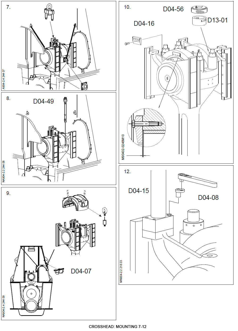 Crosshead: Mounting