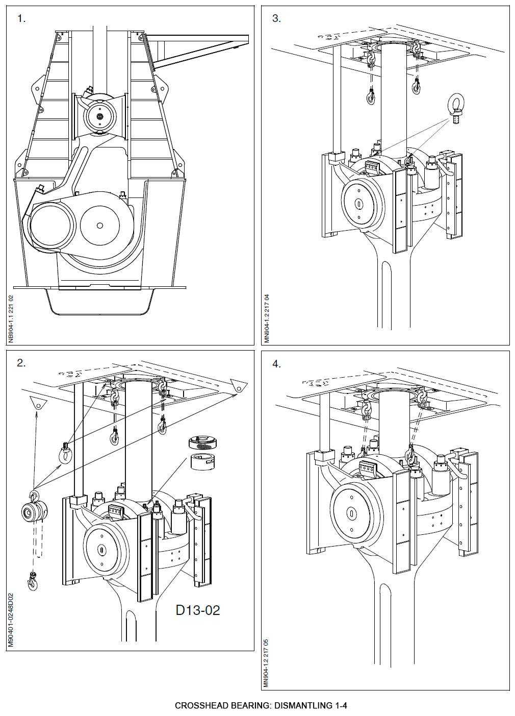Crosshead Bearing: Dismantling