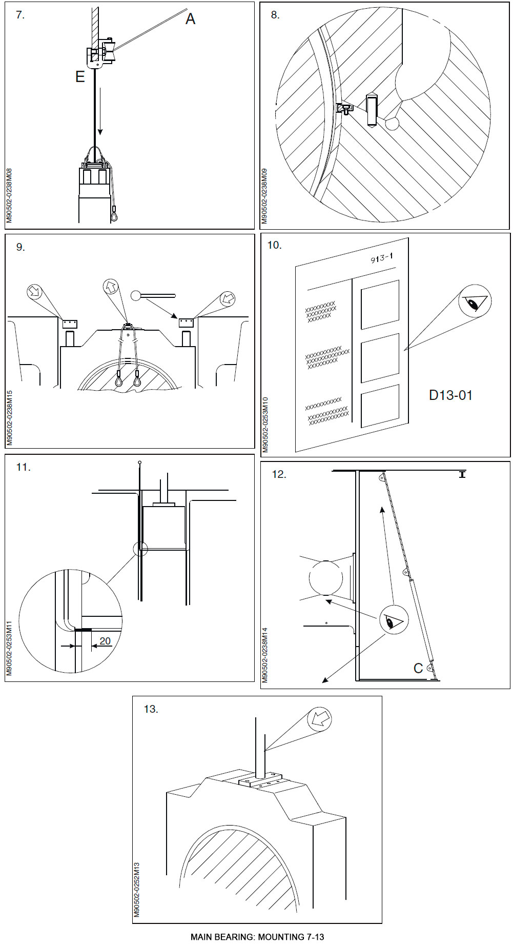 Main Bearing: Mounting