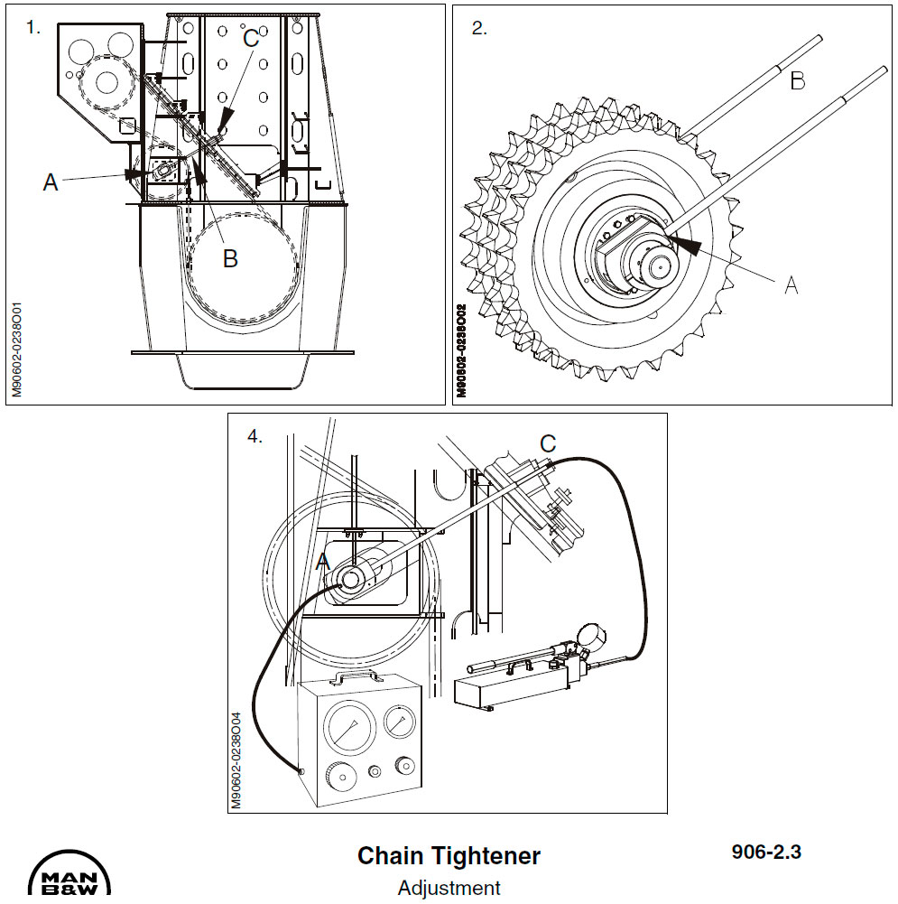 Chain Tightener: Adjustment