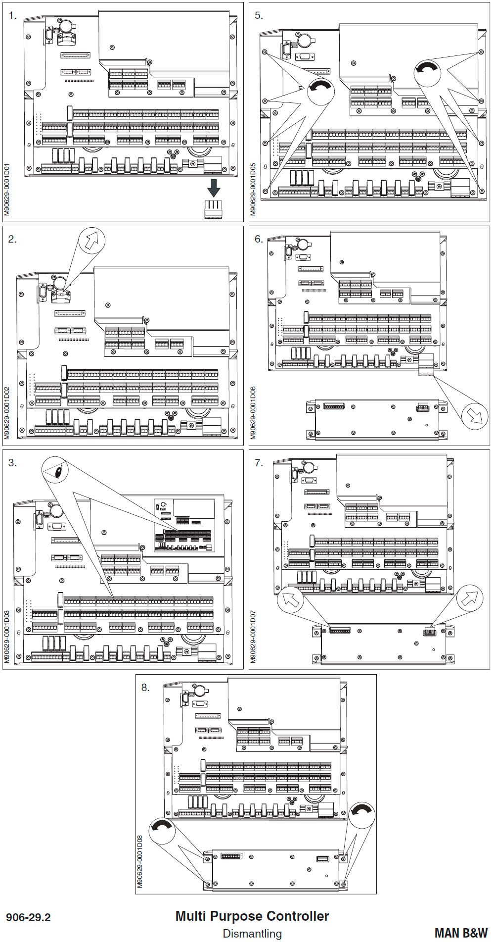 Multi Purpose Controller - Dismantling