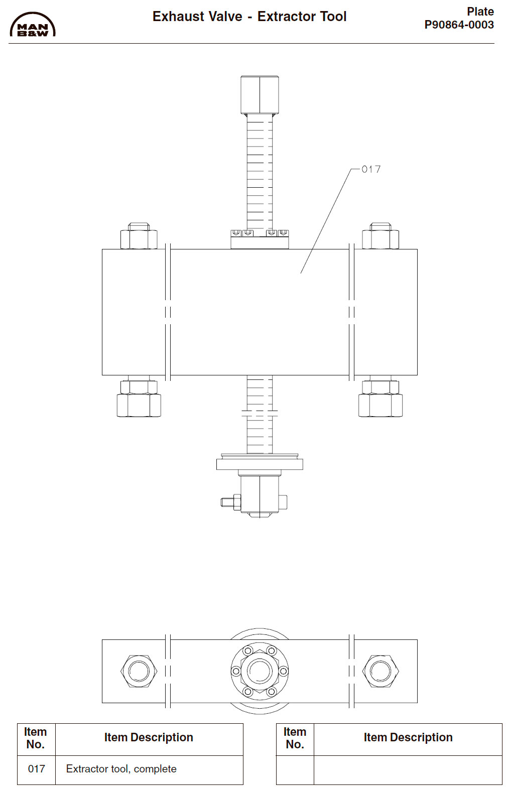 Exhaust Valve - Extractor Tool