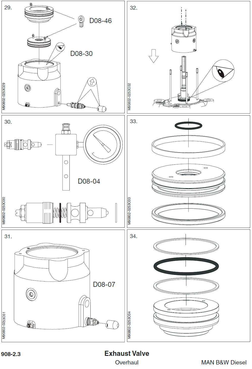 Exhaust Valve - Overhaul