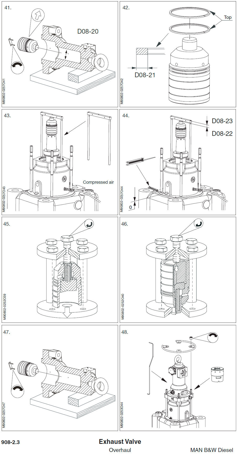 Exhaust Valve - Overhaul