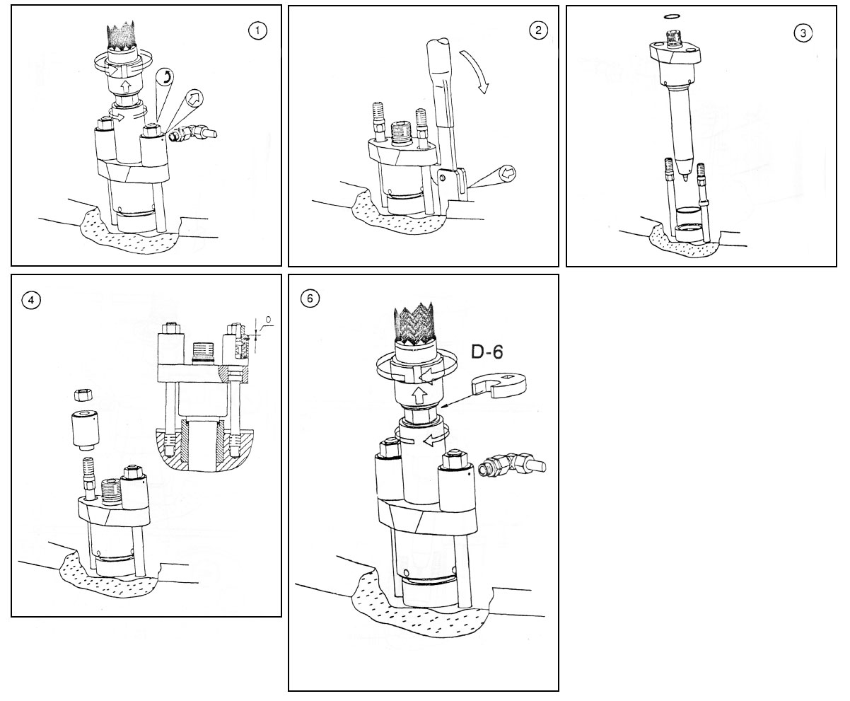 Замена форсунки