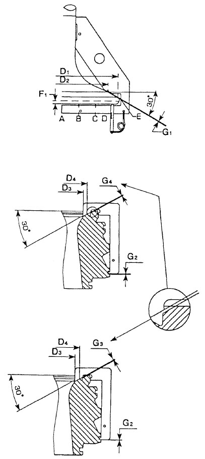 Переборка выпускного клапана 