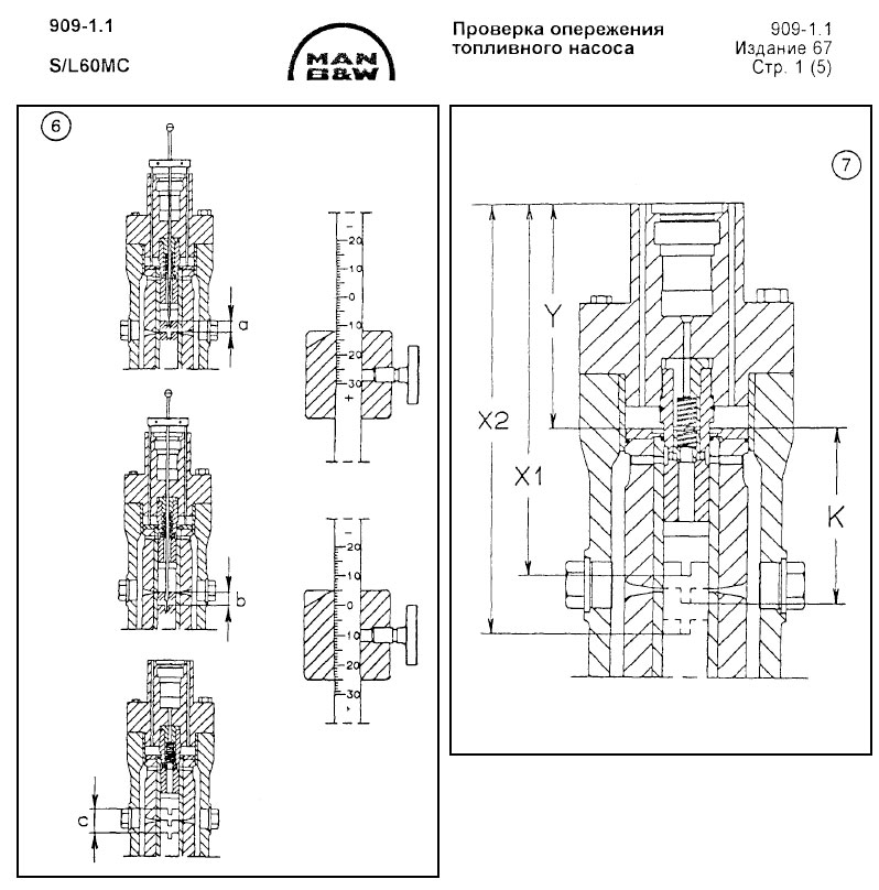 Проверка и регулировка опережения топливного насоса