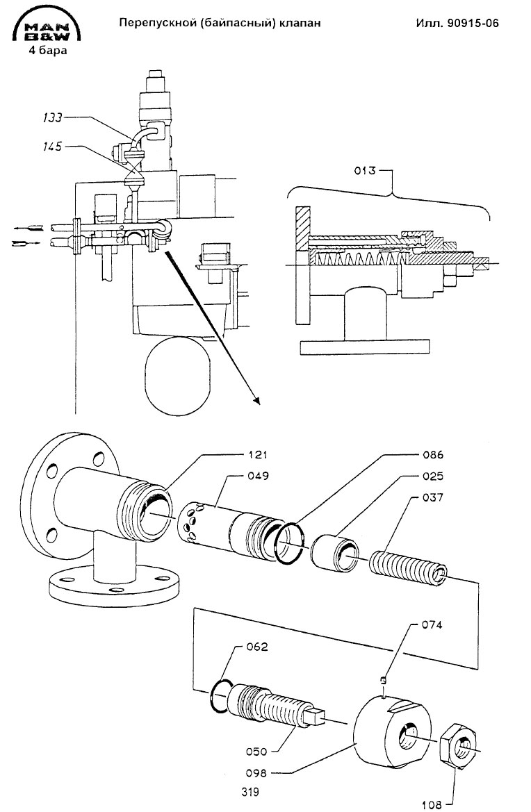 Перепускной (байпасный) клапан