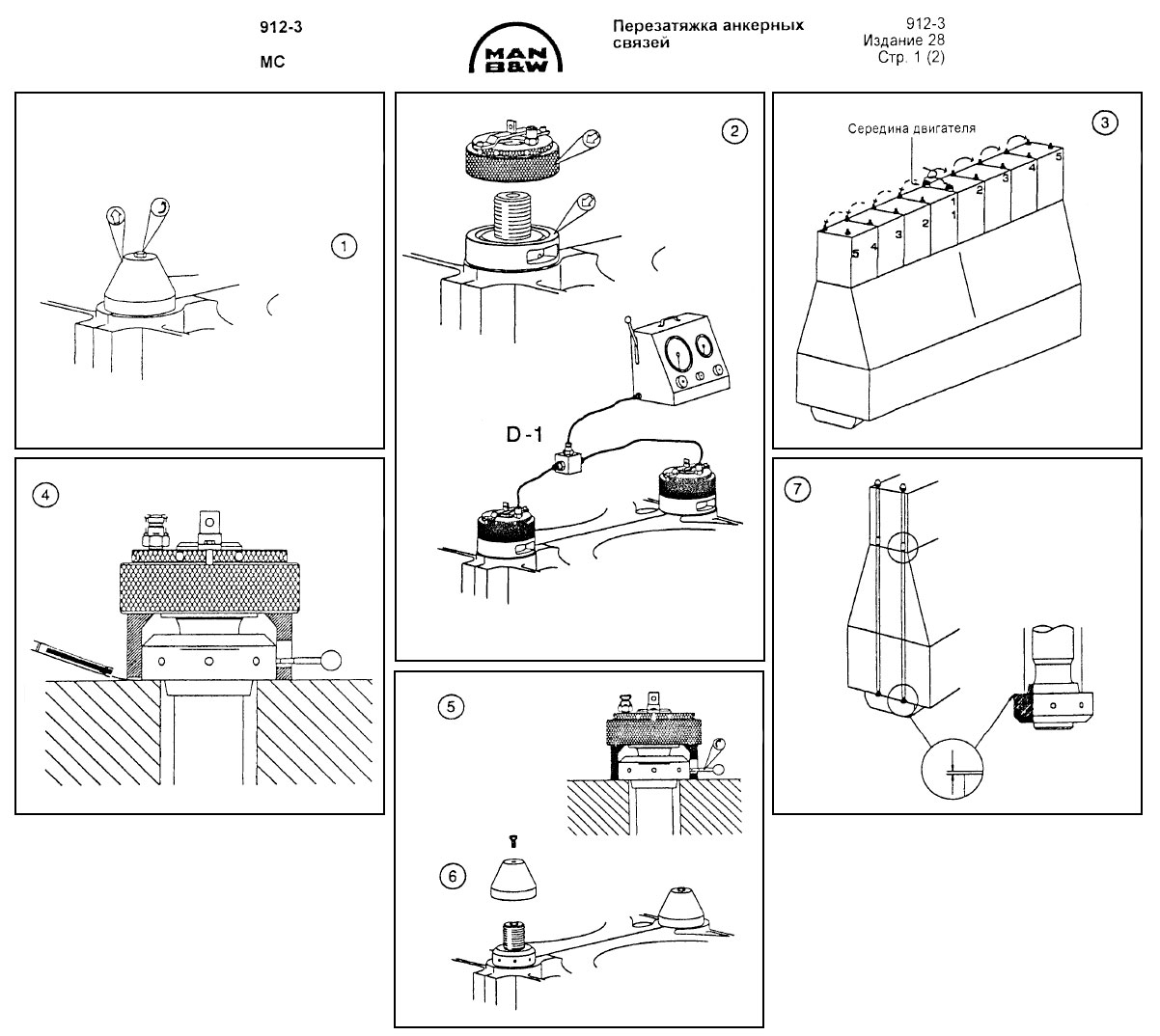 Перезатяжка анкерных связей