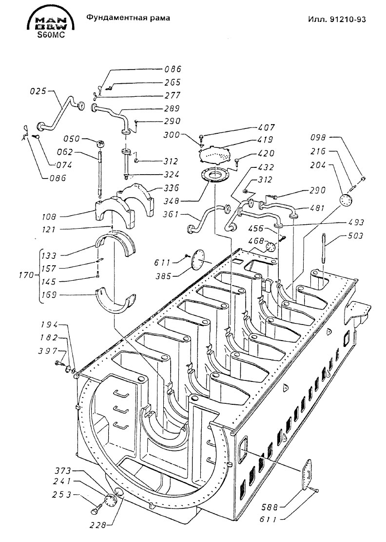 Фундаментная рама