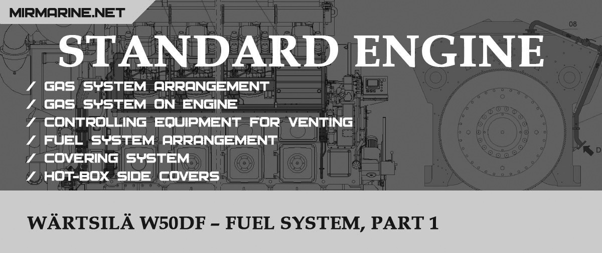 WÄRTSILÄ W50DF – fuel system, part 1