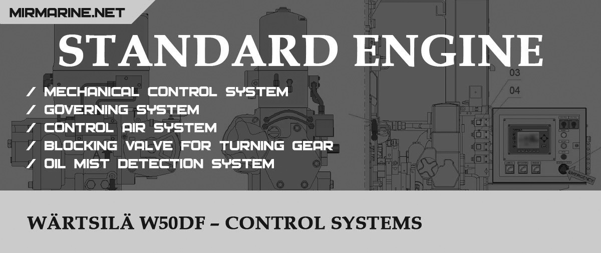Wärtsilä W50DF – Control systems