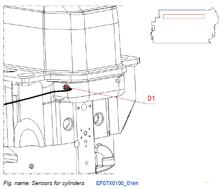 Sensors for cylinders