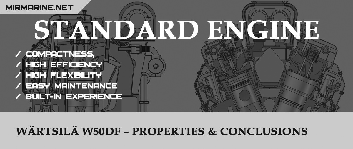 Wärtsilä W50DF – Properties & Conclusions