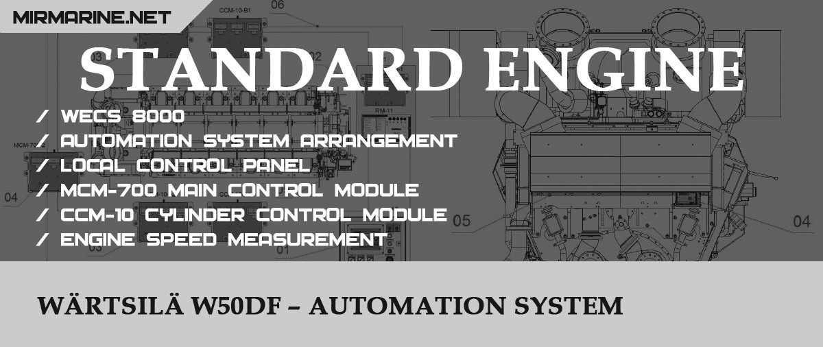 Wärtsilä W50DF – Automation system