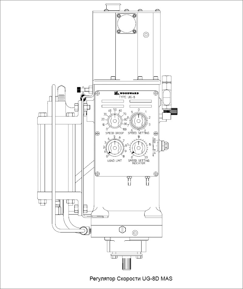 Регулятор Скорости UG-8D MAS