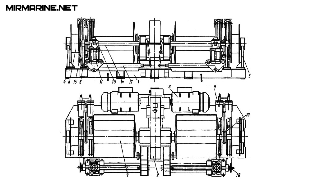 Электроприводы судовых промысловых устройств