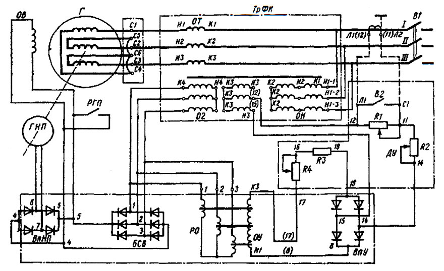 Принципиальная схема системы и ее элементы