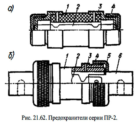 Предохранители серии ПР-2