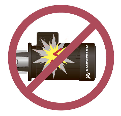 Типичные области применения электродвигателей с защитой от искрообразования