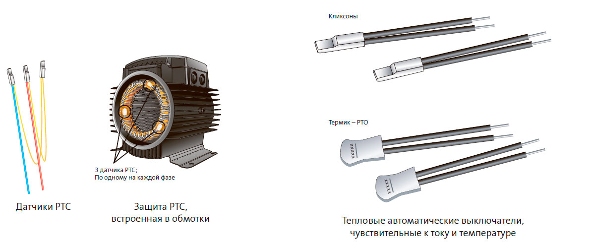 Тепловые автоматические выключатели, чувствительные к току и температуре