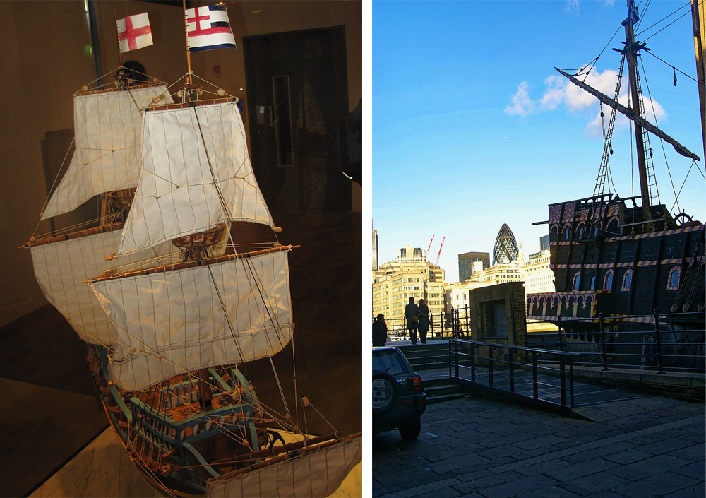 London - The Golden Hind Replica 1996.
