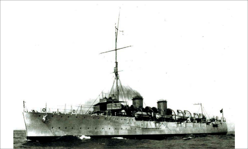 Скаут «Baia» вскоре после вступления в строй