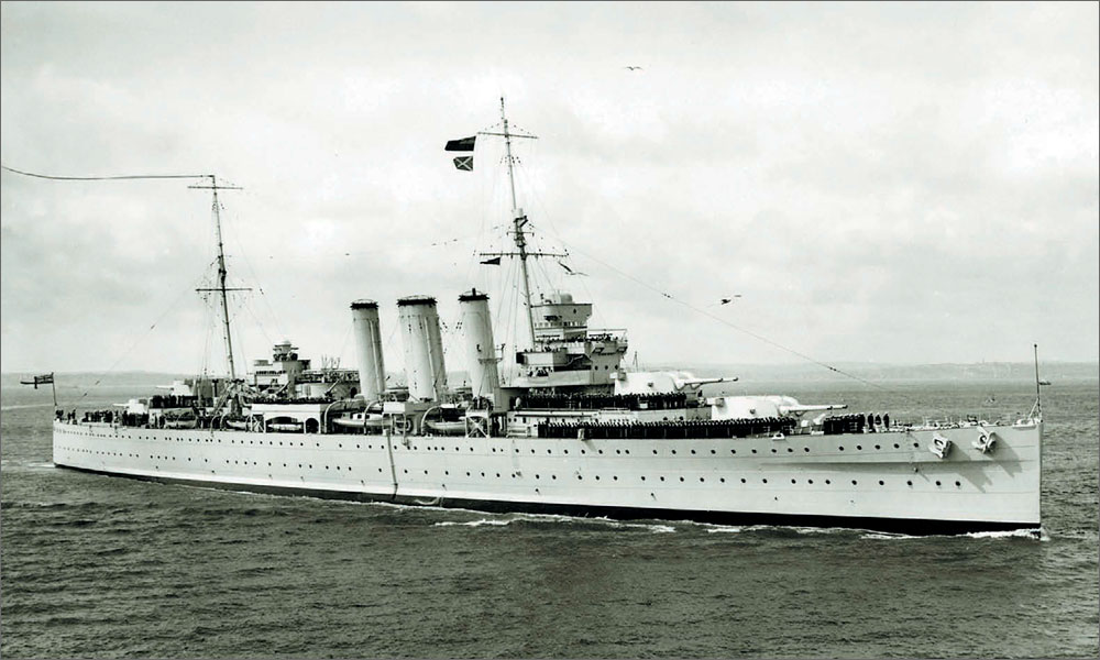 «Cornwall» в начале 1930-х гг.