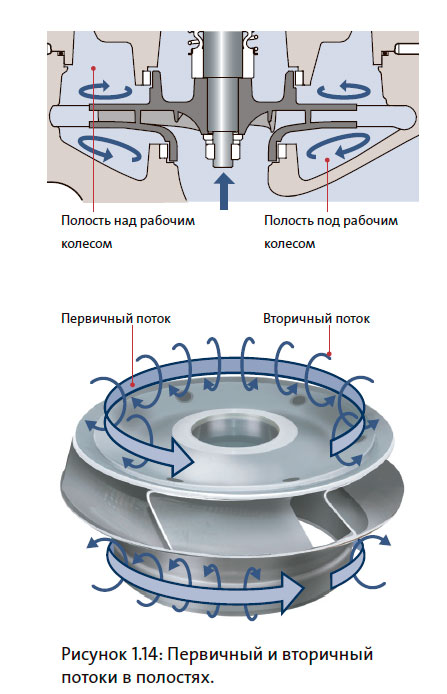Первичный и вторичный потоки в полостях