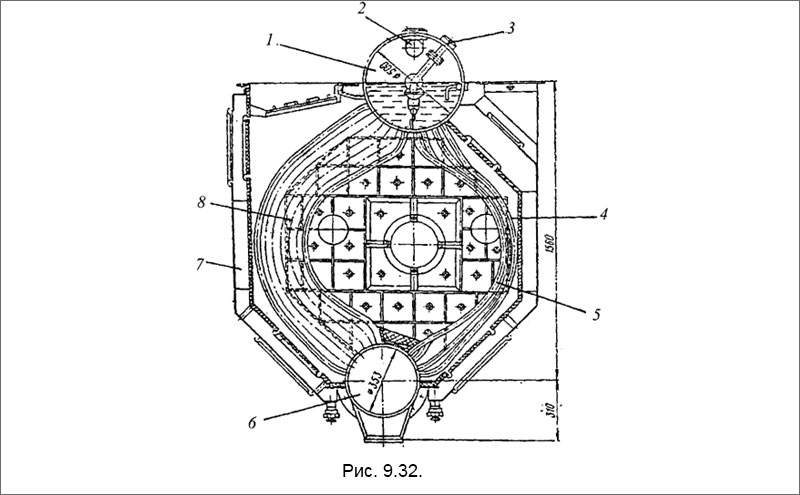 Вспомогательный водотрубный котел типа КВВА-1,5/5