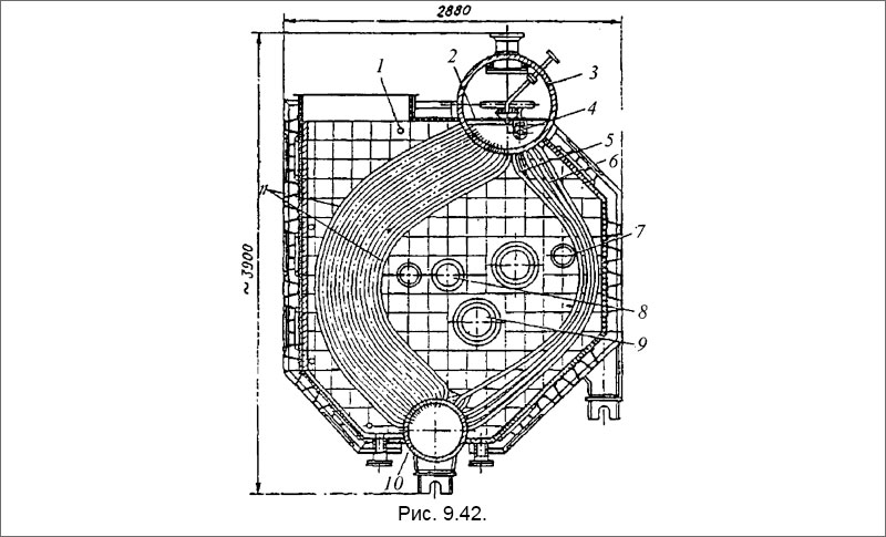 Вспомогательный водотрубный котел марки КВВА 12/15 танкера с дизельной установкой