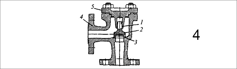 Угловой невозвратный клапан