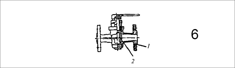 Пробковый кран продувания