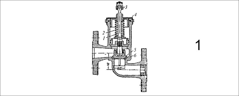 Одинарный предохранительный клапан