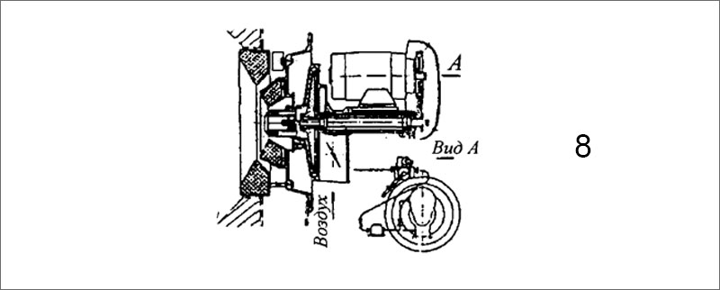 Топочное устройство вспомогательных котлов теплоходов с вращающейся форсункой типа «Сааке»