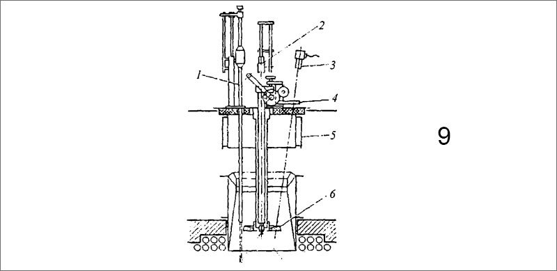 Компоновка форсунок в верхней части топочной камеры