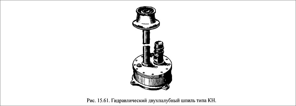 Гидравлический двухпалубный шпиль типа КН