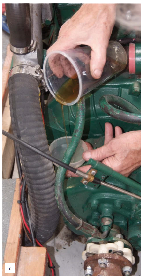 Different types of gearbox need different types
of oil