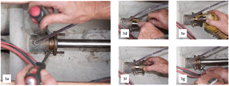 RE - PACKING A STERN GLAND
