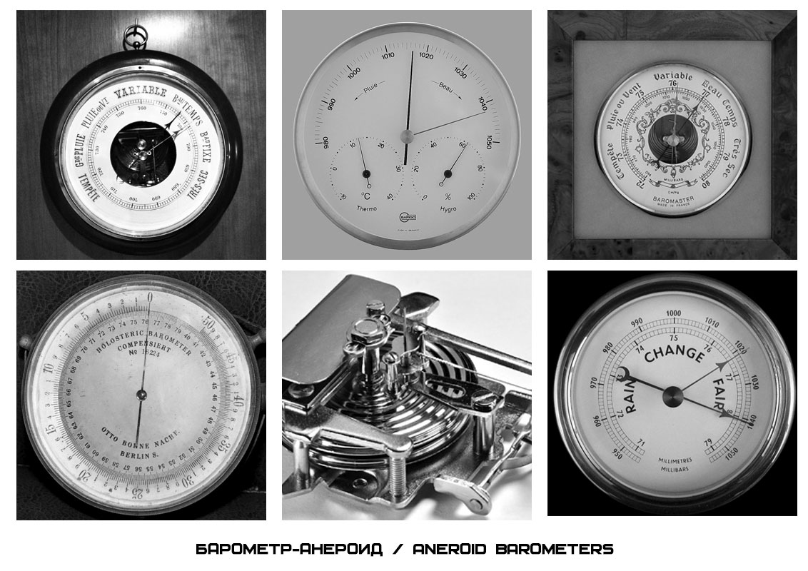 Барометр-анероид / Aneroid barometers
