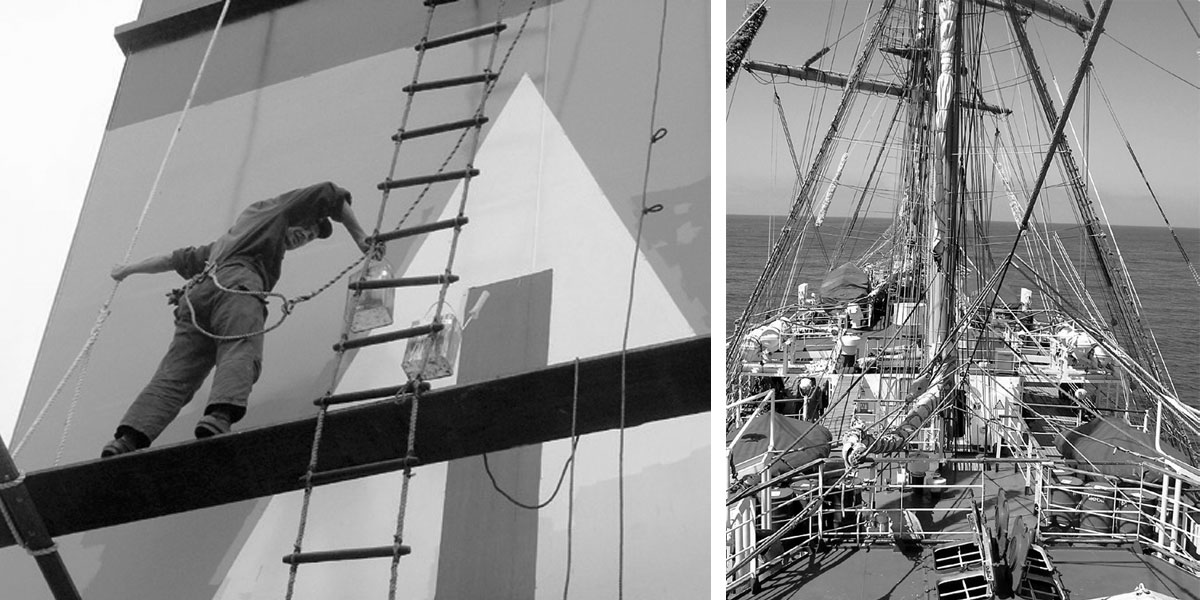 Покраска судна