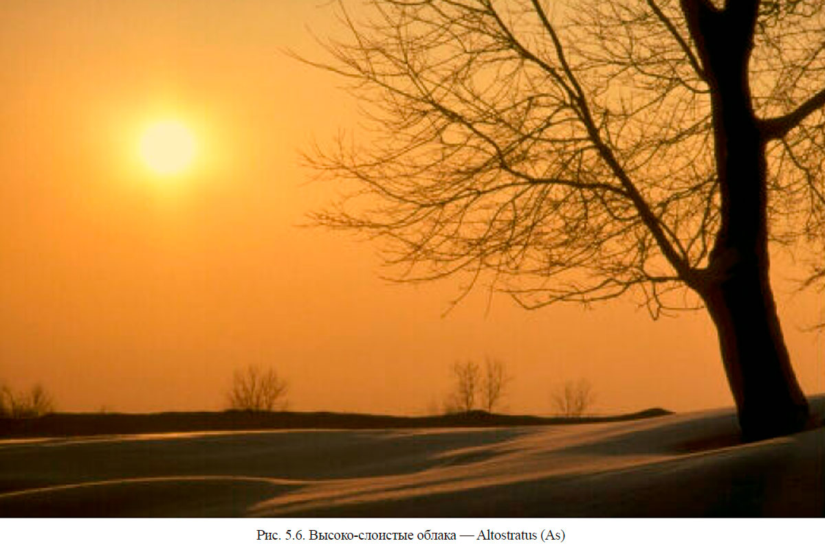 Высоко-слоистые облака — Altostratus (As)