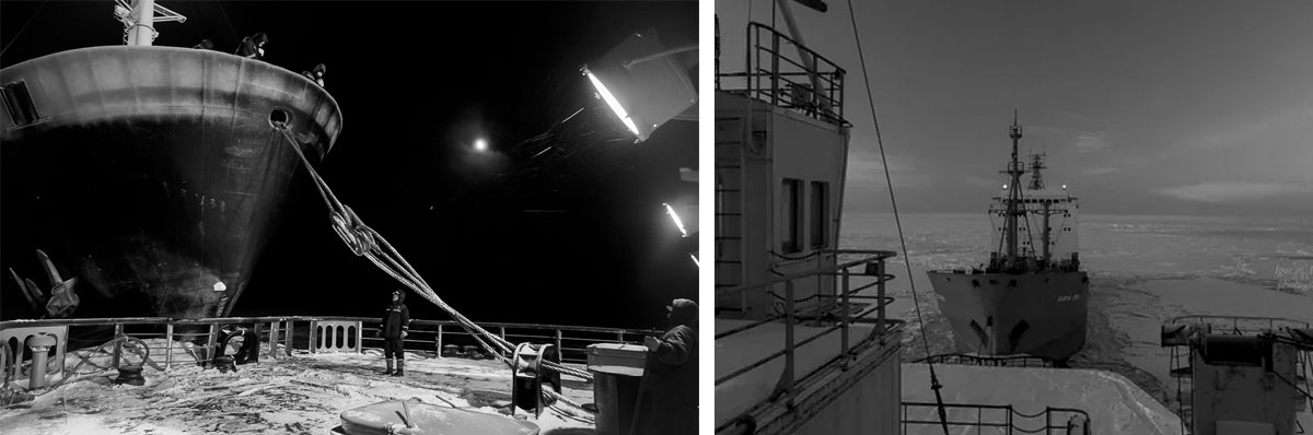 Буксировка транспортного судна